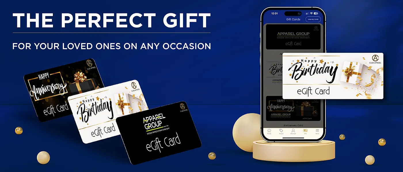 Club Apparel Gift Card